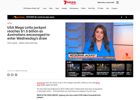 USA Mega Lotto jackpot reaches $1.5 billion as Australians encouraged to enter Wednesday’s draw